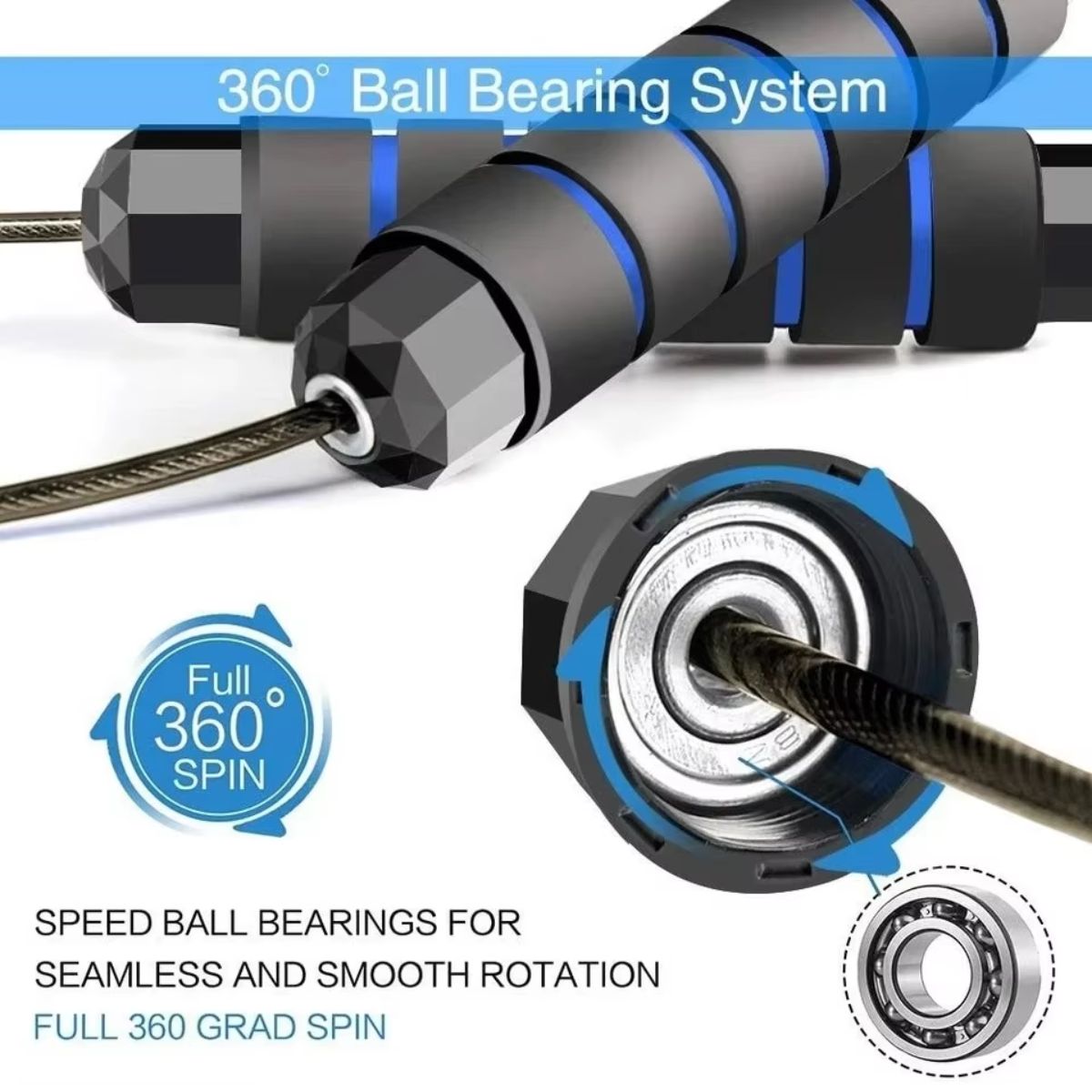 Professional High-Speed Bearing Jump Rope